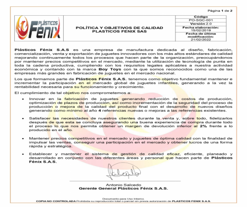 PO-SGC-001 POLÍTICA Y OBJETIVOS DE CALIDAD PLASTICOS FENIX SAS- V2.docx_page-0001.jpg